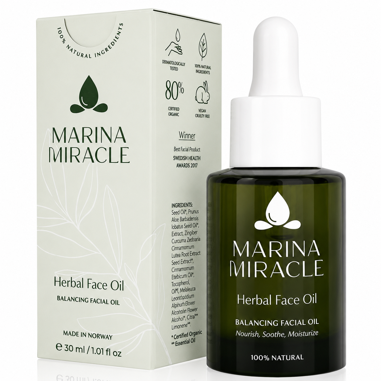 Marina Miracle Herbal Face Oil